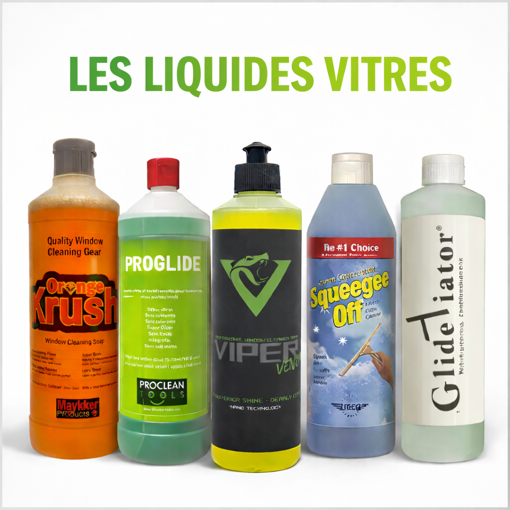 Liquide vitre professionnel : le secret d’un résultat sans traces