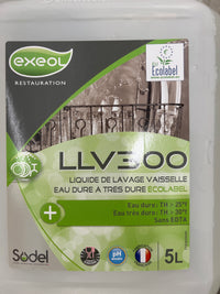 Liquide de lavage vaisselle eau très dure