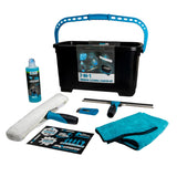 Kit de nettoyage vitres Moerman 7 en 1 avec raclettes et mouilleur