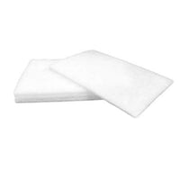 ampon abrasif 150 x 230 mm blanc