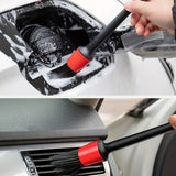 Lot de 5 brosses pour detailing voiture