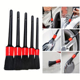 Lot de 5 brosses pour detailing voiture