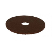 Disque marron de décapage 17 pouces 432 mm pour monobrosse professionnelle