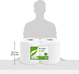 Papier toilette Lucart format jumbo pour distributeur sanitaire