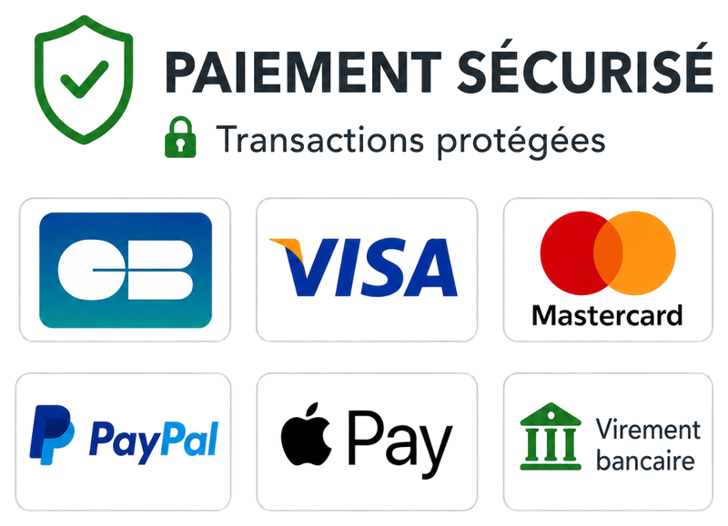 Paiement sécurisé - transactions protégées
