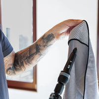 Détail de perche télescopique Ninja Carbon pour laveur de  vitres
